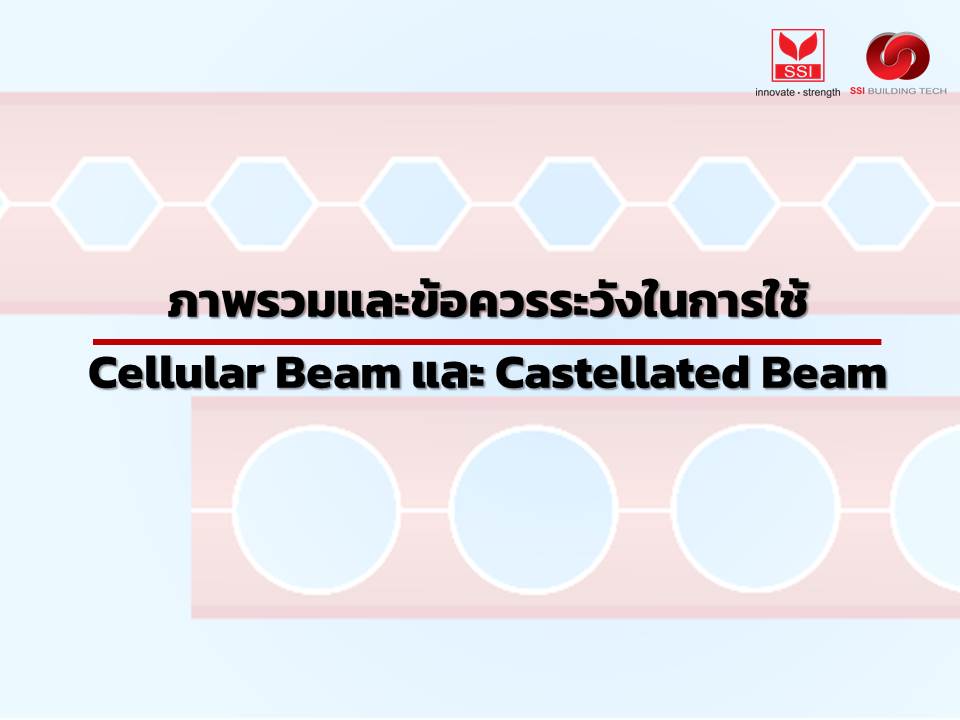 Cellular Beam และ Castellated Beam คืออะไร?
